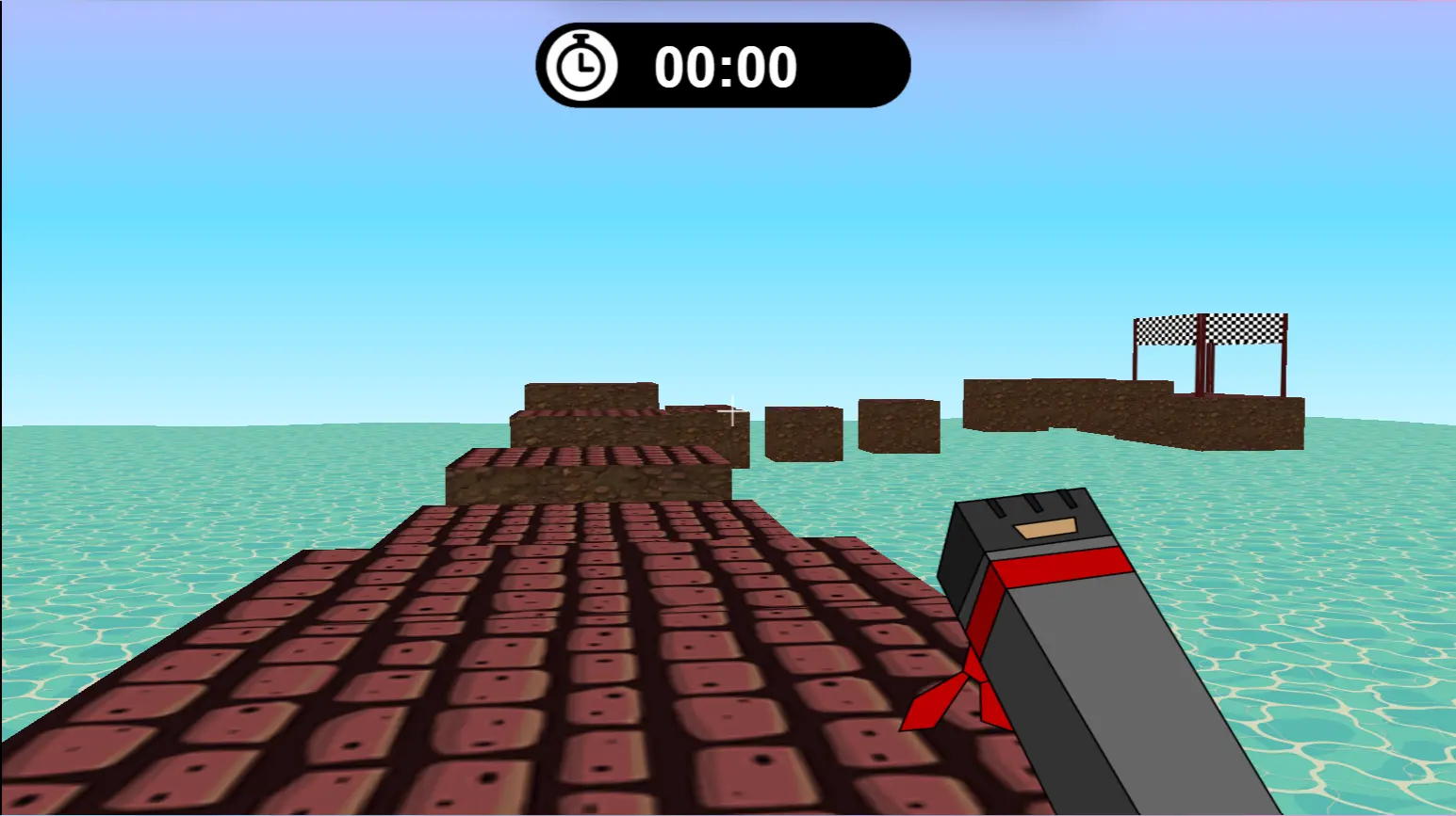 Blocky Parkour Ninja free online game